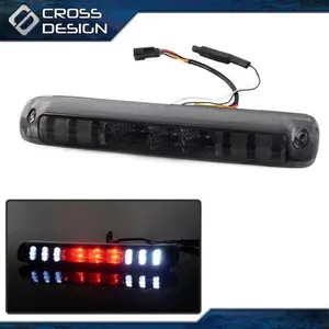 CROSSDESIGN LED Third Brake Lamp Light Fit For 99-06 CHEVY SILVERADO / GMC SIERRA Smoked