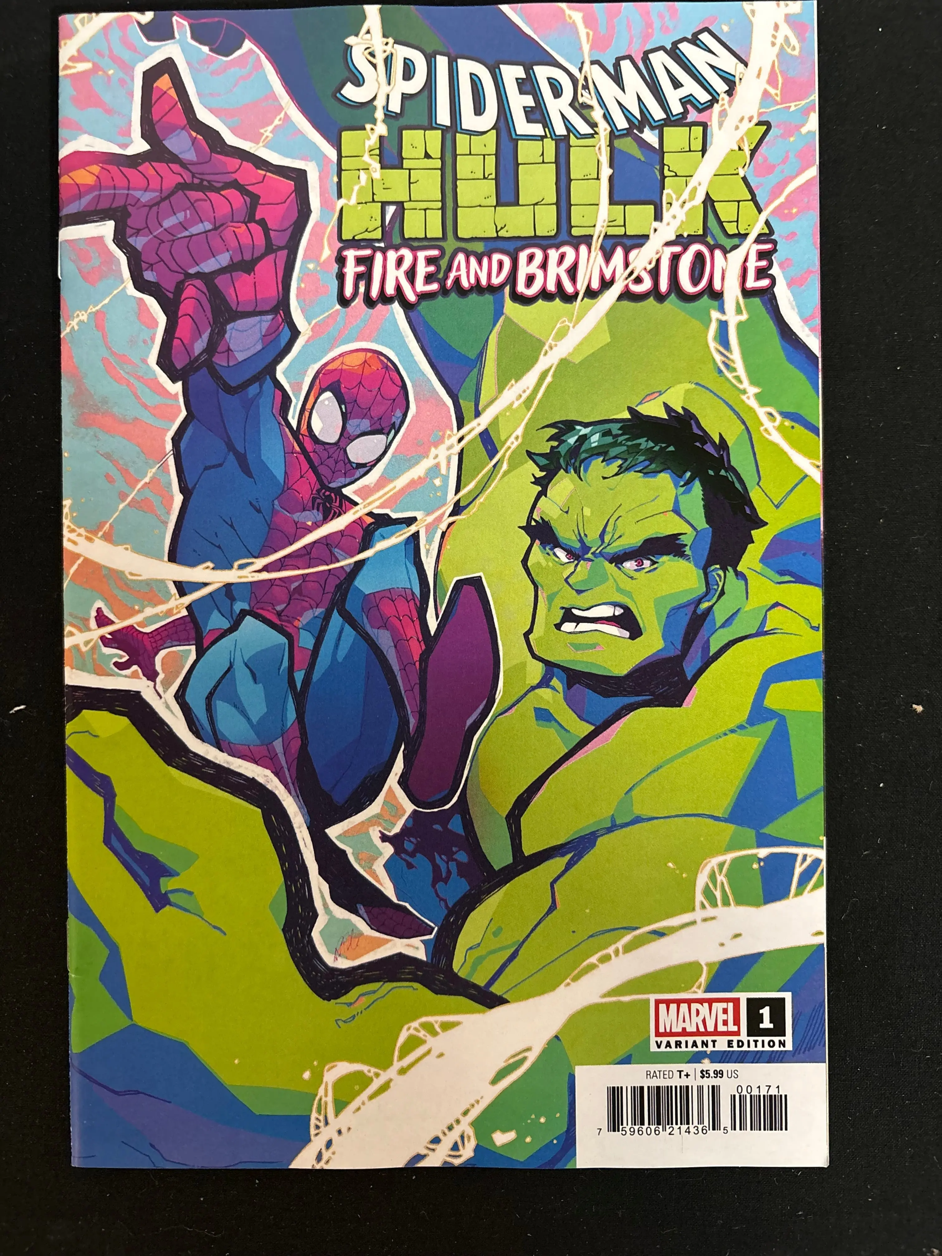 Spider-Man/Hulk: Fire and Brimstone #1 Rose Besch Variant (Marvel, 2026)