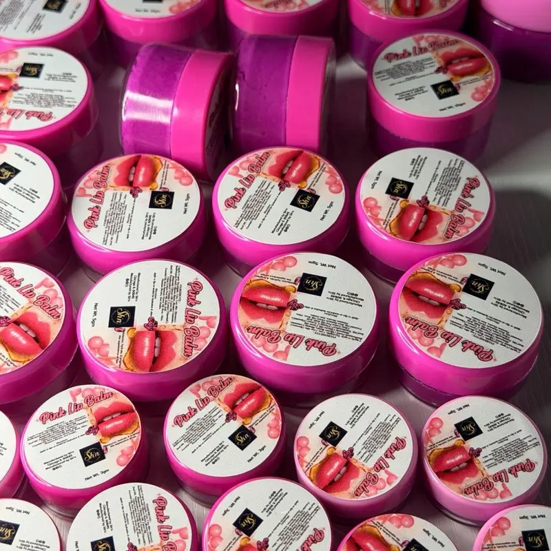 Pink lip balm by sh'n Pink lip balm by sh'n