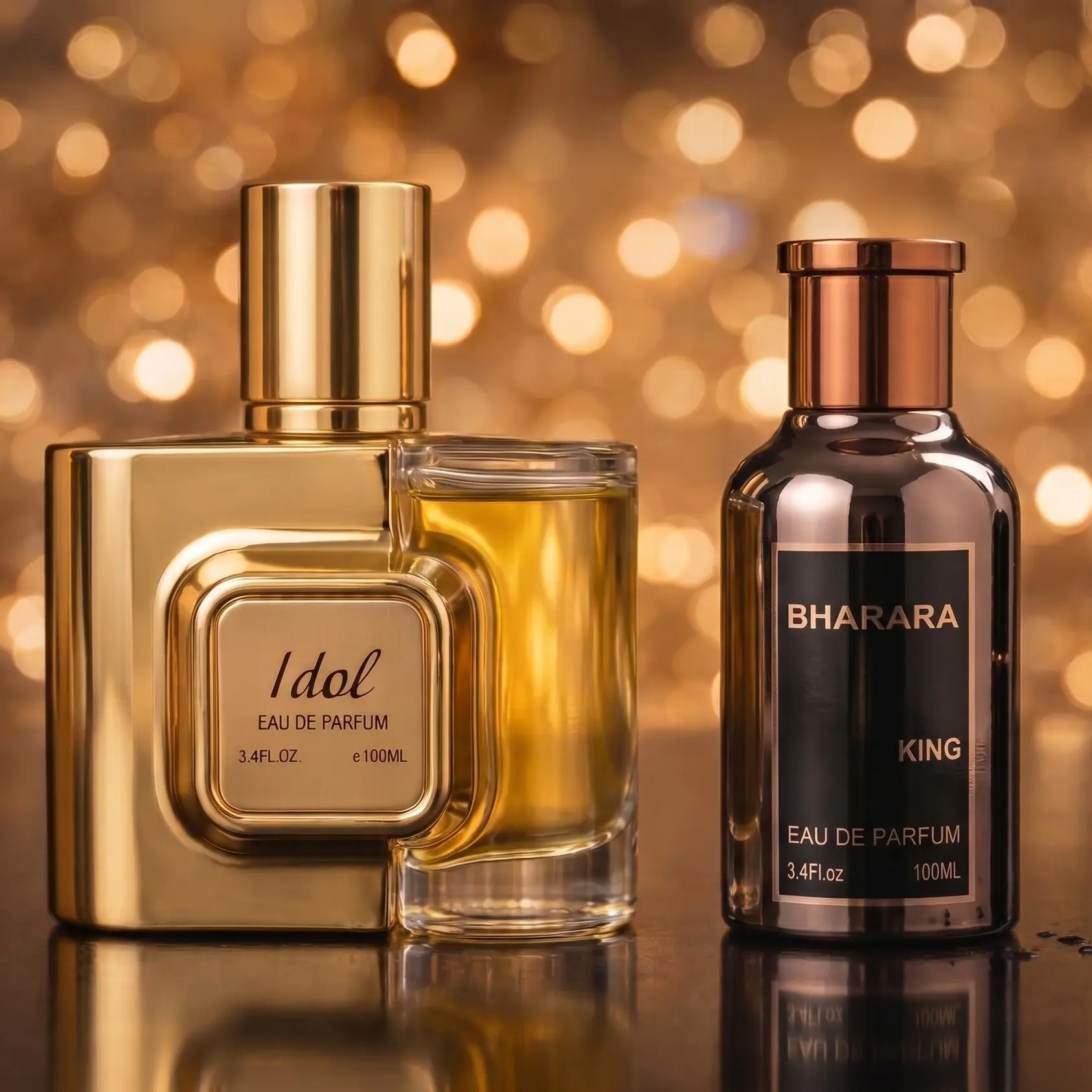 The King's Signature Duo - Bharara King 3.4 EDP + Mast Perfume Idol 3.4 EDP