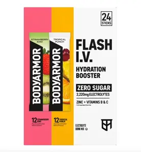 BODYARMOR Flash I.V. Electrolyte Powder Sticks Variety Pack 24 pk.