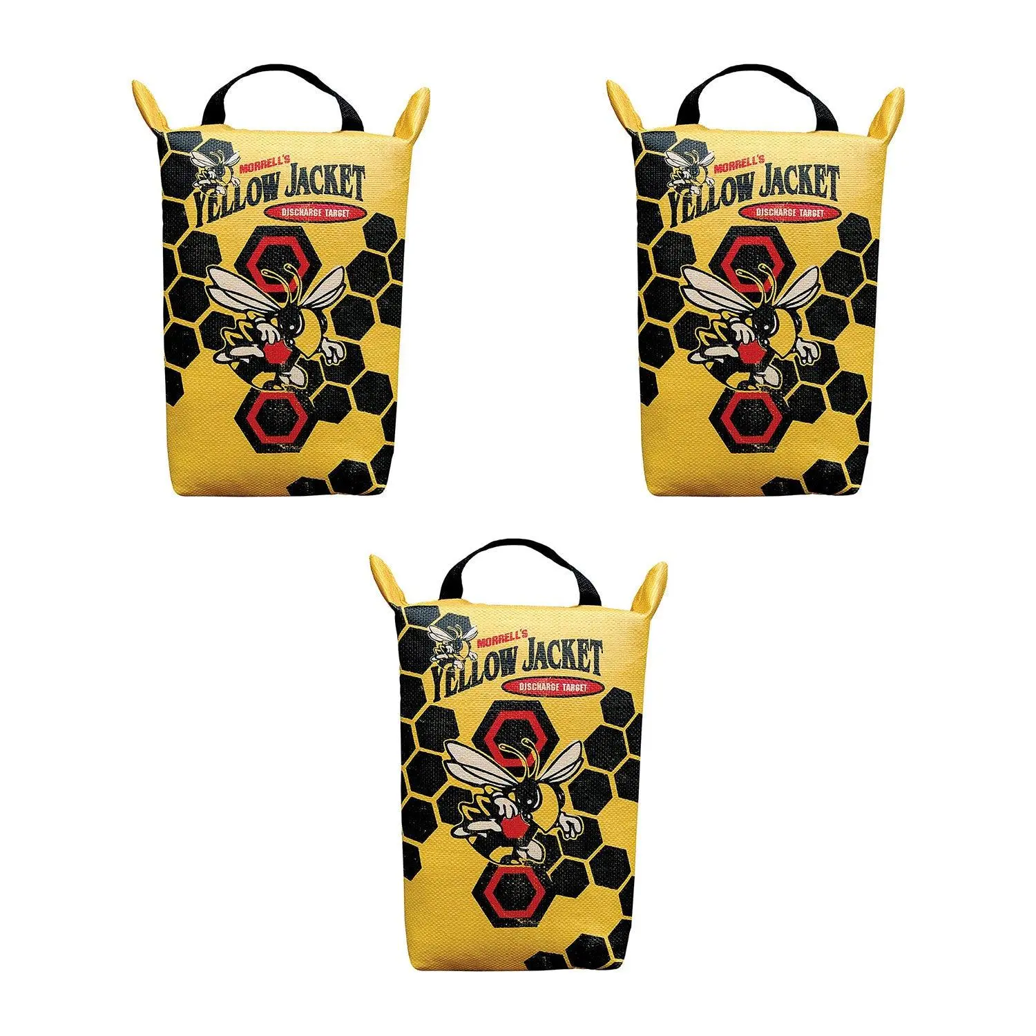 Morrell Yellow Jacket Hunting Crossbow Discharge Archery Bag Target (3 Pack)