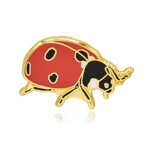 Ladybug Ladybird Insect Hard Enamel Pin