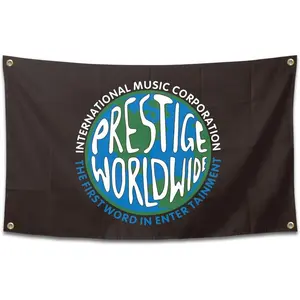 Prestige Worldwide Flag 3x5 Feet Durable Man Cave Wall Banner with Brass Grommets for College Dorm Room Outdoor Bedroom Decor Gift