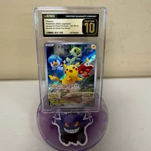 Japanese Pikachu Scarlet & Violet Pre-Order Promo -001/SV-P CGC Pristine 10