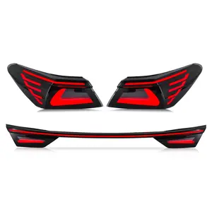 KuerLED full-width tail light Toyota Camry LED Tail Lights (2018-2025), Custom Sequential LED Tail Light