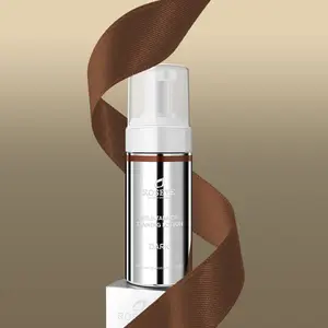 【ROSEYE official】Dark Self-Tanning Mousse 4.06oz- Non-Sticky, Streak-Free, Paraben & Phthalate Free, Sunless Tanner, Cruelty-Free & Vegan, Suitable For All Skin Types