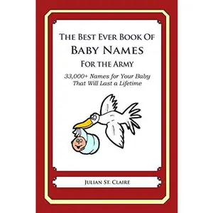 USED-The Best Ever Book of Baby Names for the Army: 33,000+ Names for Your Baby That Will Last a Lifetime by Julian St.Claire (Paperback)