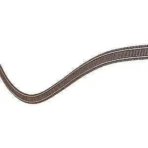 Atlas N 2000-100 Code 55 Nickel-Silver Rail Brown Ties, 30" Flex Track (100-Bulk Pack)