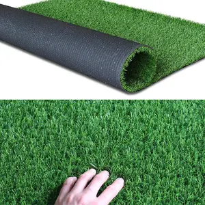 Artificial Grass Turf,0.8" Pile Height, Indoor Outdoor Fake Astroturf Rug Carpet Mat for Balcony Decor Backyard Patio Backdrop Fence Wall Decorations Dogs