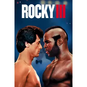 Rocky 3 III Movie Sylvester Stallone Boxing Wall Art Home Decor - POSTER