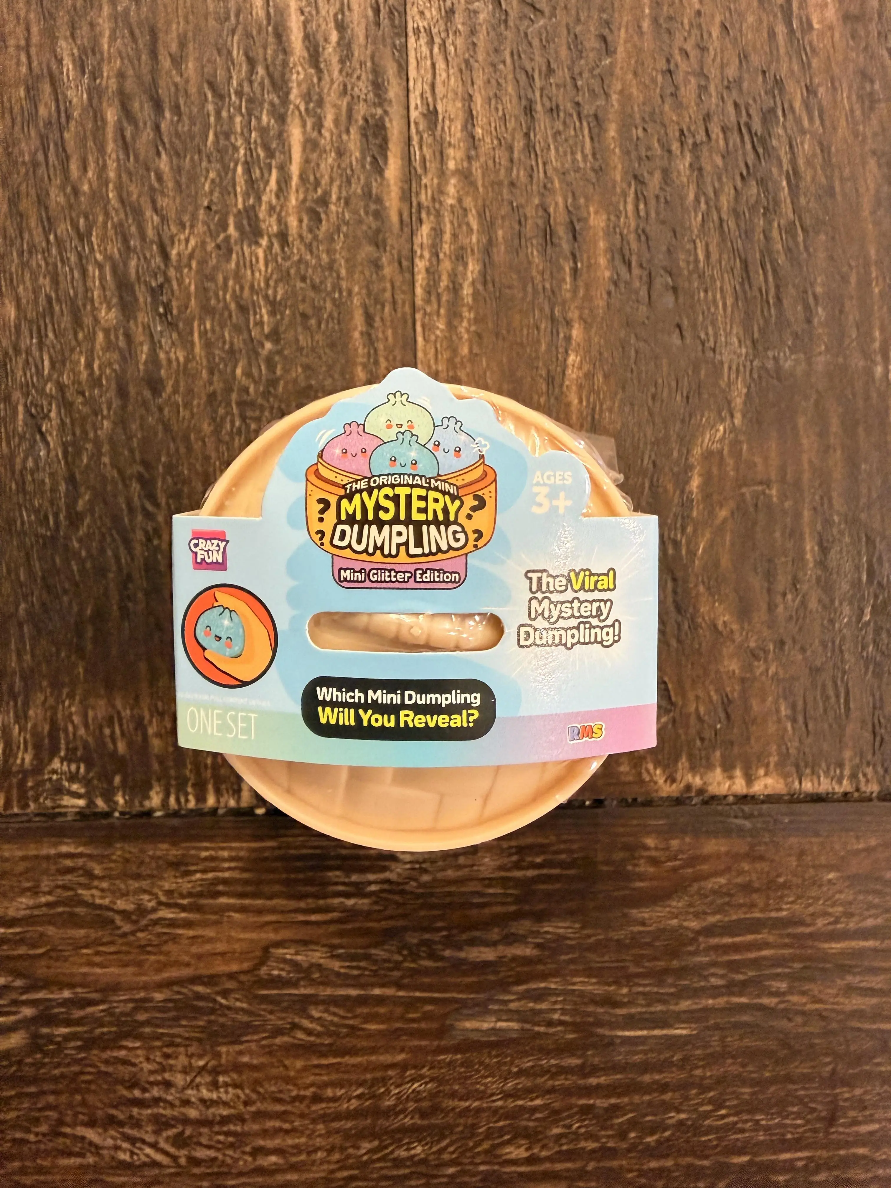 100% Authentic RMS Crazy Fun Original Dumpling Glitter Edition Golden Ticket Viral Bun Sunset Americana Squishy Toy - 5 Below Sensory Fidget Toy, Easter Gift for Kids