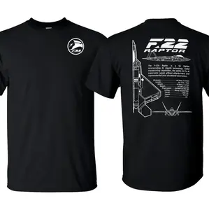 Lockheed Martin F-22 Raptor T-Shirt, Vintage Stealth Fighter Jet Graphic Tee, Military Aviation Apparel for Men, USA Air Force Gift, Patriotic Streetwear