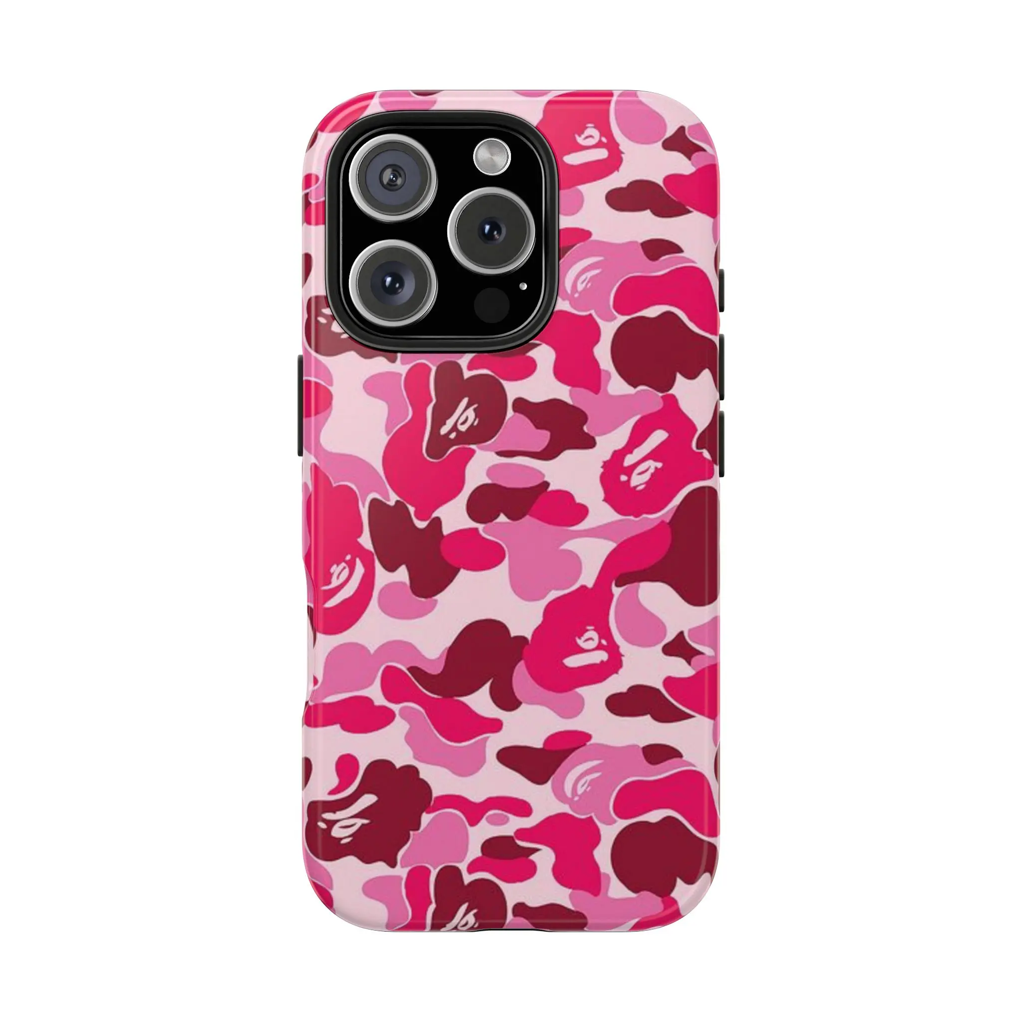 Bape Protective Camo Streetwear Phone Case – Stylish & Durable Protection Shockproof Plastic Rubber Cloth Casing