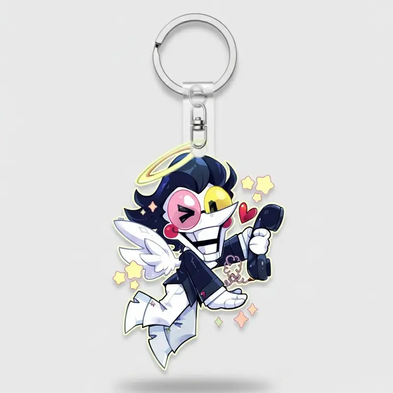 Spamtenna Keychain, Deltarune Undertale Acrylic Keychains | Unique Keychain Designs | Perfect for Backpacks, Keys and Gifts | High Quality and Customer Favorite Items