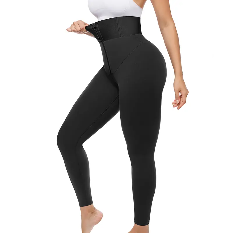 Shapellx AirSlim ElasticFuse Waistband Shaping Leggings High Waisted SoCinched Bottom Comfort Shaping Training UltraSculpt Pants