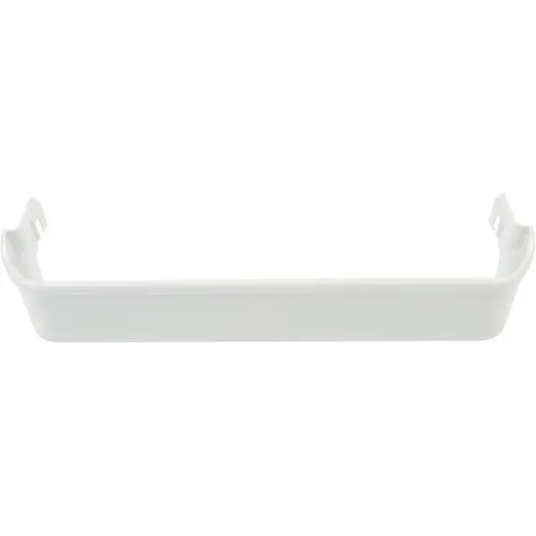 HECASA Rectangular Impact-Resistant White ABS Plastic Refrigerator Door Bin Shelf 240338101 - Easy Installation, Ample Space for Storing Items - Compatible with Frigidaire, Kenmore Refrigerators - Replacement for 891051, PS429873, AP2115860 Appliance