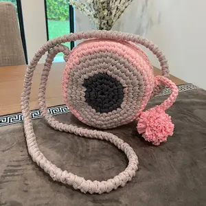 Circle Crochet Bag / Wallet