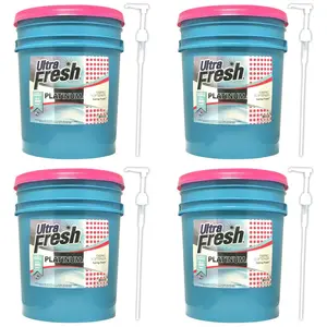 Ultra Fresh Platinum 5 Gal Spring Fresh Fabric Softener Up to 640 Loads (4 Pack)