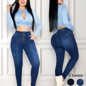 5 button skinny Colombian jeans Comfort Womenswear
