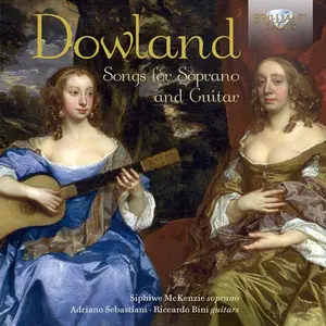 Dowland / Mckenzie / Bini / Sebastiani - Dowland: Songs For Soprano & Guitar  [COMPACT DISC - CD]