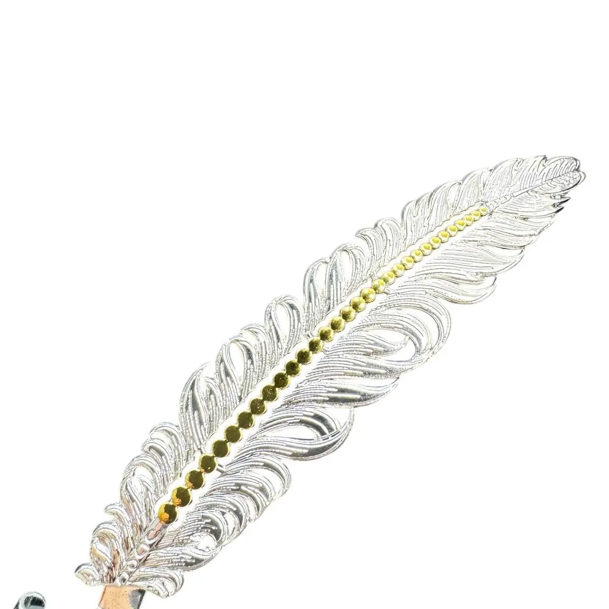 Silver Trophy Hat Feather