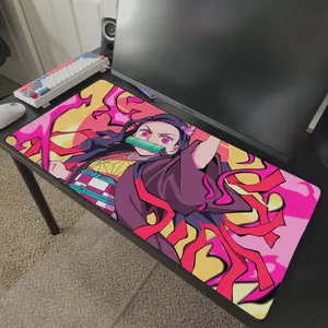 Nezuko Demon Slayer Anime Desk Mat Mousepad 31.5" x 15.5"