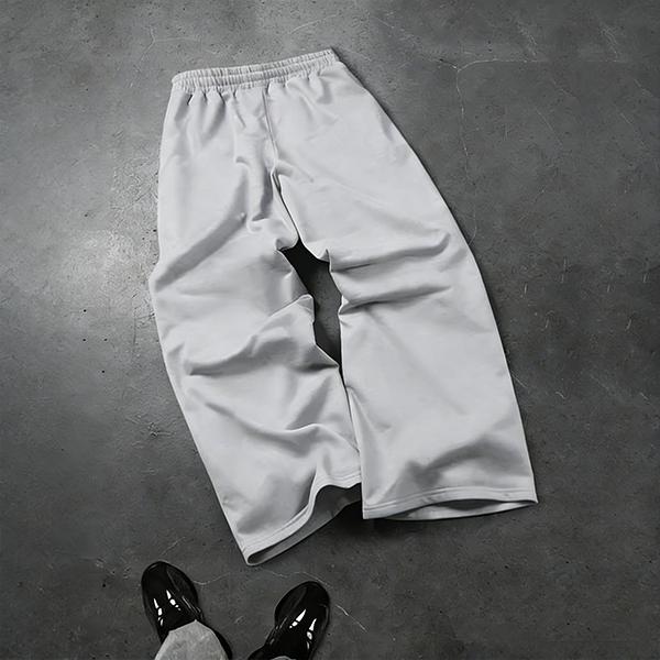 Men's Oversized Wide Leg Pants  Trendy Drawstring Casual Trousers, Comfy Streetwear & Summer Lounge Pants