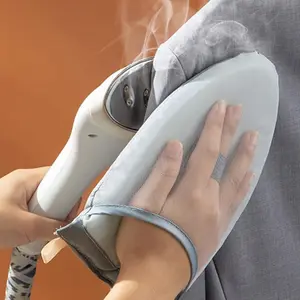 LMMAKE Professional Steamer Ironing Glove Heat-Resistant Waterproof Protective Mitt with Secure Finger Loop for Safe Garment Steaming & Wrinkle Removal Without Ironing Board Ideal for Travel Quick Touch-Ups & Small Living Spaces