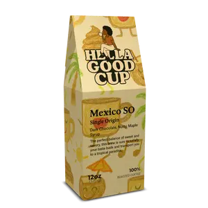 Hella Good Cup Mexico SO Single Origin Dark Chocolate Nutty Maple Syrup Beverage 12oz Perfect for Morning Rituals & Weekend Brunches