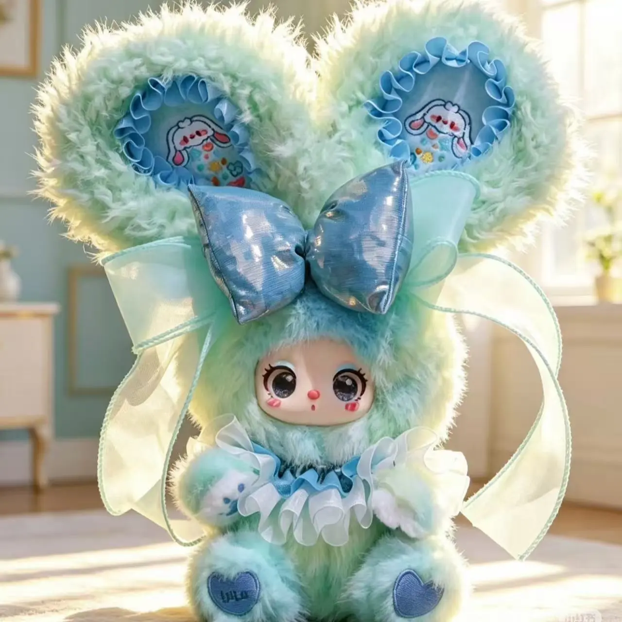 QU-Liila-Star.Crow 200% Soft Plush Collectible Toy, Painres Plush Fabric, Gift Box Included, 80:1 Probability Hidden Surprise