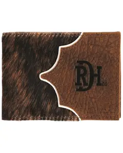 Red Dirt Hat Men's Hairon Hide Bifold Wallet - 2520638810