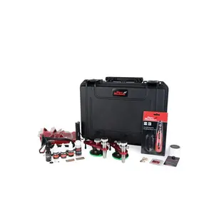 Glass Mechanix Daytona II Windshield Repair System Kit – Professional Auto Glass Chip & Crack Repair Tool – Complete Resin Injection System for Technicians & DIY Use