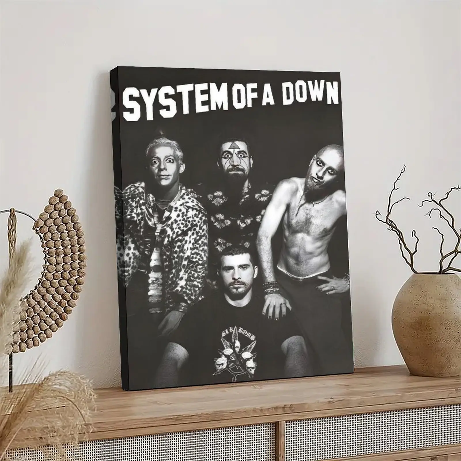 System of a Down Art Painting Decorative Classic Poster Art Wall Art Oil Painting Art Canvas Poster Decorative Painting Porch Living Room Art Decoration