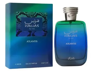 RASASI Hawas Atlantis EDP For Unisex 3.4 FL.OZ 100ML Eau de Parfum Fragrance