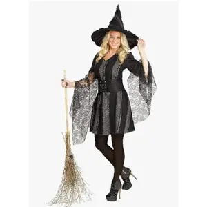 Stitch Witch - Black/Gray - Costume - Adult - 2 Sizes