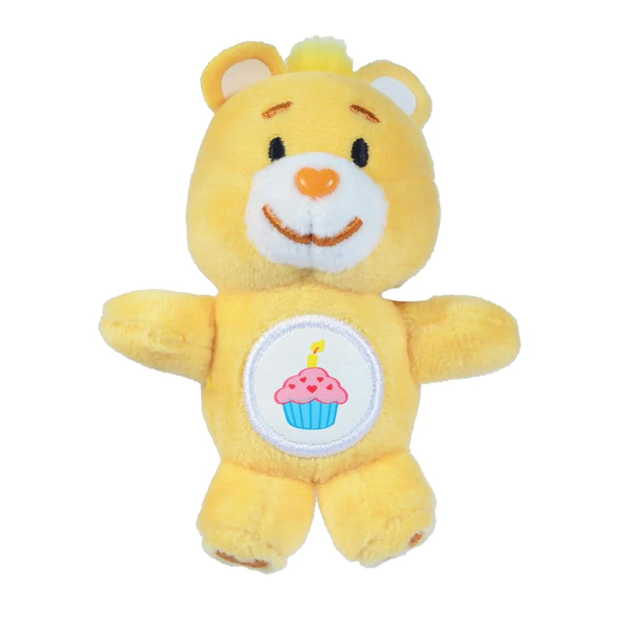 World's Smallest Care Bears Plush Series 6 Birthday Bear, Cute Stuffies Stuffed Animal Teddybear with 80s Classic Vibes & Soft Touch Aesthetic