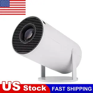 Portable Mini Projector, Bluetooth Movie Projector,Built-in App,180°Rotatable Smart Proyector for Movie Home Outdoor,Supports Smartphones/TV Stick/iPad/Laptop/HDMI/USB,#SummerVibes