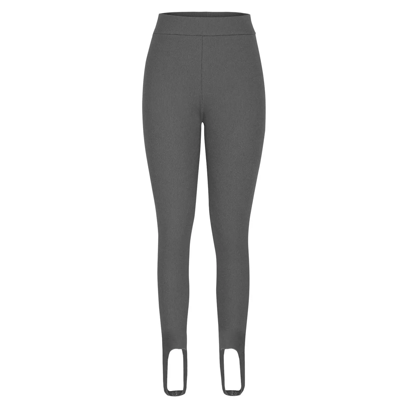 Chic Wool Knit Stirrup Sweatpants 2024