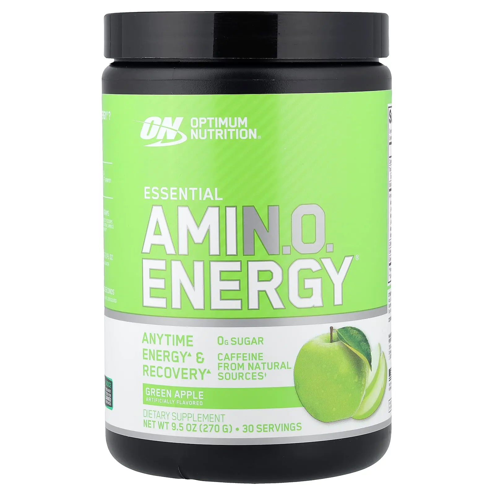 Optimum Nutrition Essential Amin.O. Energy®, Green Apple, 9.5 oz (270 g)