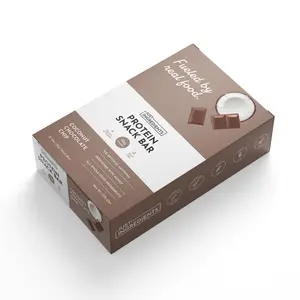 Just Ingredients Protein Snack Bar Coconut Chocolate Chip 12 Pack | Real Whole Food Ingredients | 10g Protein | Grass Fed Whey, Pea, Pumpkin Seed, & Chia Seed Protein