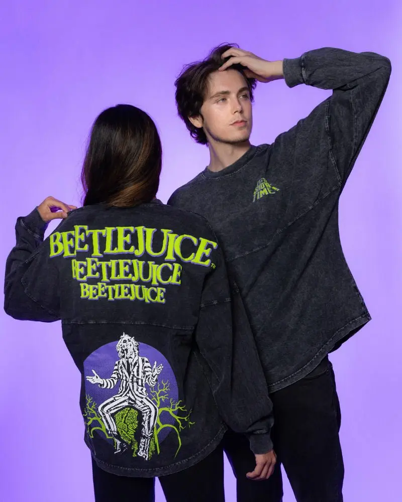 It's Show Time! BEETLEJUICE™️ Mineral Wash Spirit Jersey®