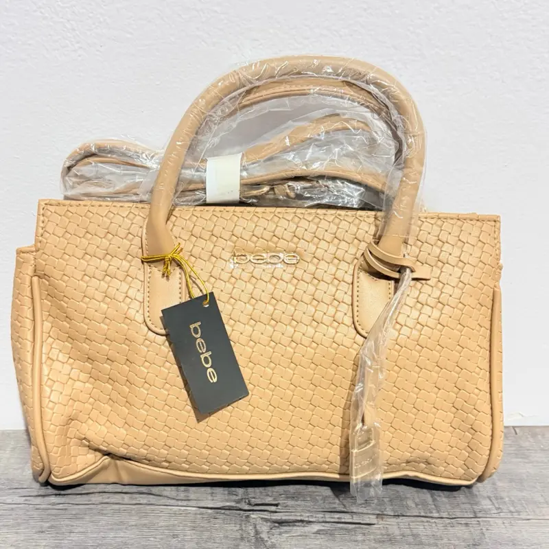 Bebe shoulder bag  beige  new with tag