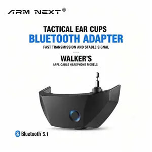 W1 Headphones Bluetooth Adapter  ABS Material, Safe Music MOD for Walker's Razors W1 Headset AND Howard Lei