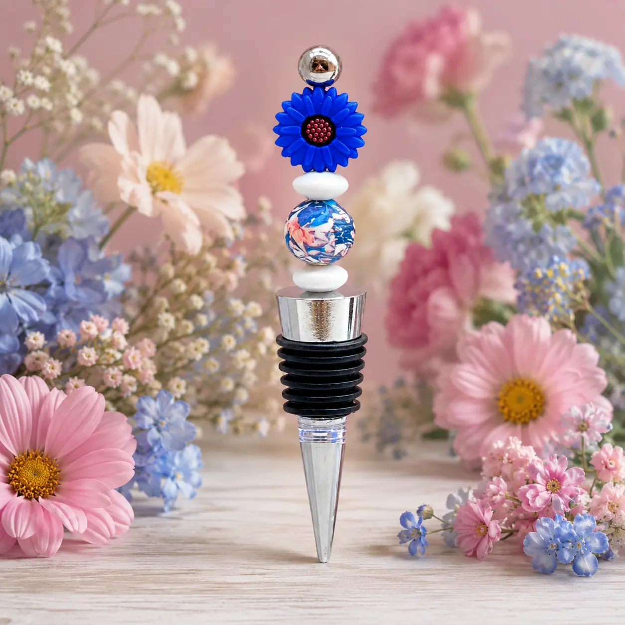Adorable Wine Bottle Stopper Accessory