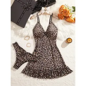 Women's 2026 New Casual and Elegant Home Set, Polka Dot Pattern, Lightweight and Soft Fabric, Breathable and Comfortable, Loose Fit, Suitable for All Seasons, Valentine's Day Gift