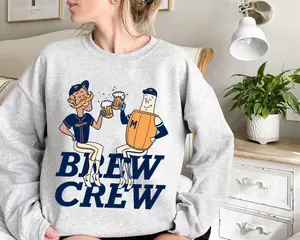Vintage Milwaukee Baseball Crewneck Sweatshirt, Retro 90s Sports Fan Sweatshirt, Classic Athletic Style Pullover