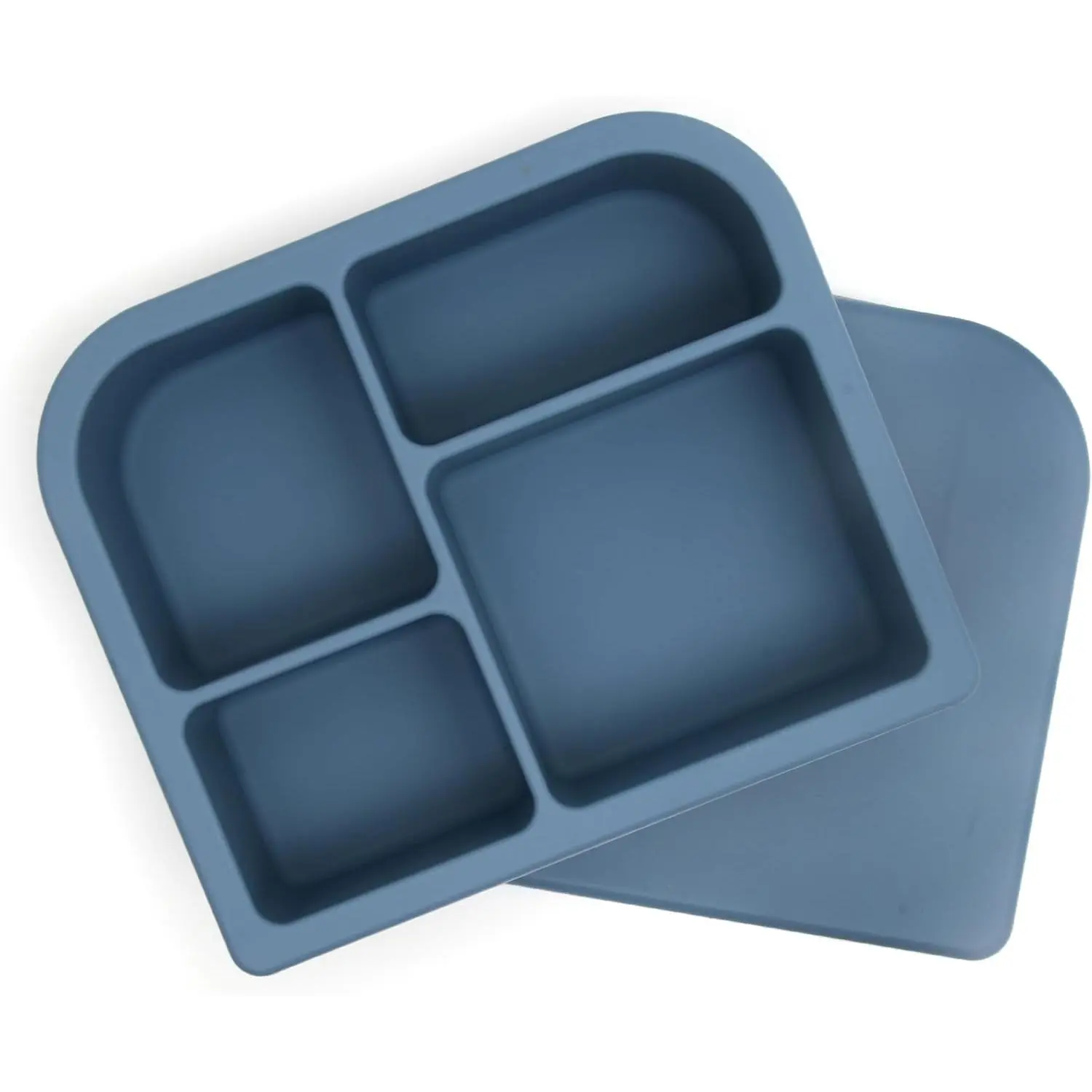 Snacktainer  Bento Box - Leak-Proof Lunch Box for  and Adults (Slate Blue)