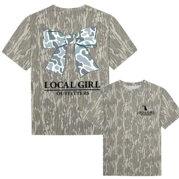 Local Girl Outfitters Mossy Oak Camo 3D Tee, Camo 3D T Shirt, Hunting Camo 3D, Gift For Him or Her, Hunting Shirt, 3D T Shirt Mossy Oak Fashion