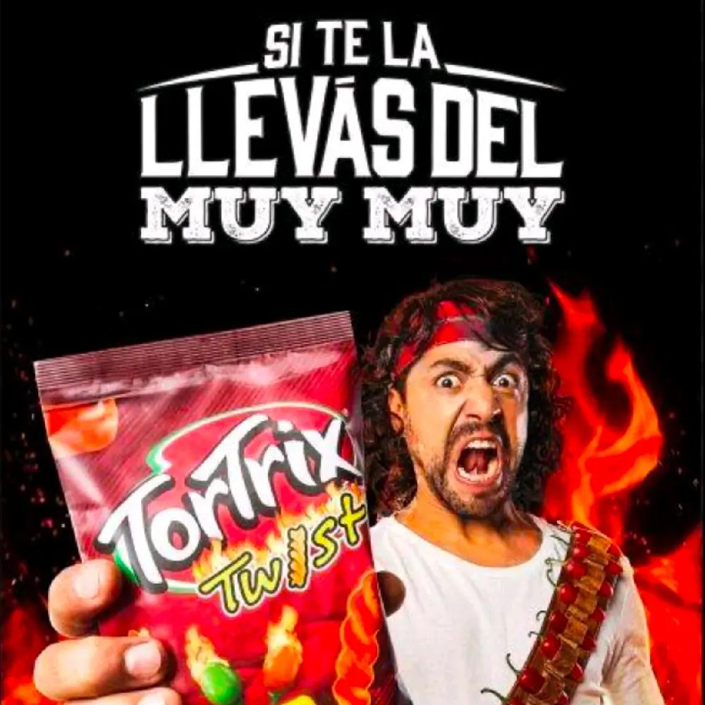 Tortrix TWIST Chiltepe Crispy Savory Snack, 6-Pack (35g Each) - Authentic Guatemala Flavor, Tortilla Taste, Perfect for Dips